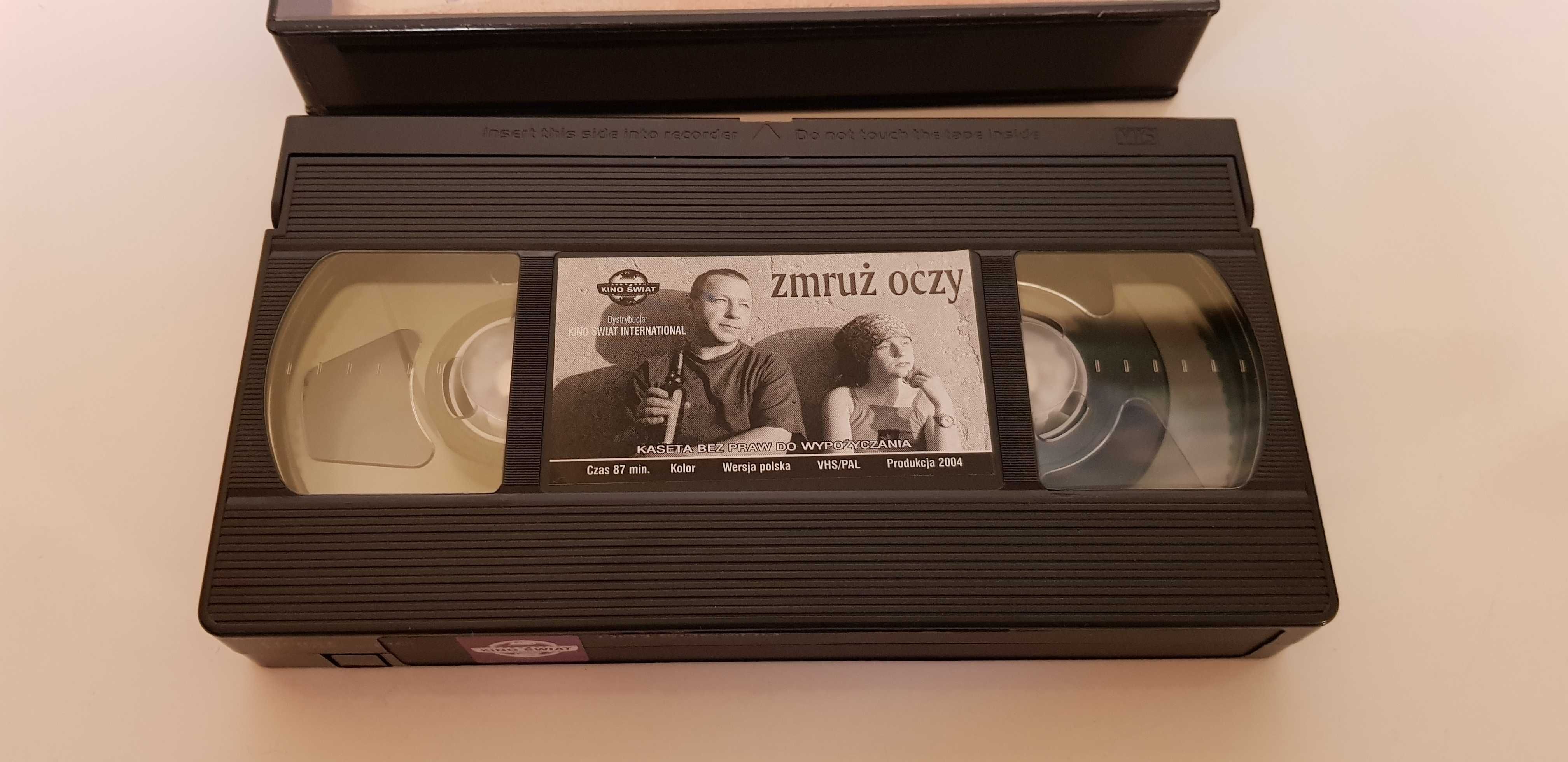 Film VHS video - Zmruż oczy - film z Z. Zamachowski