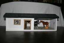 Modelismo - Sala de Arreios - estilo Schleich (1:20)