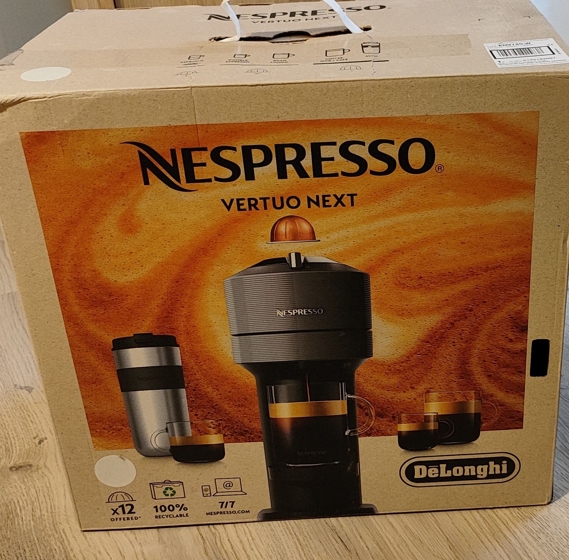 Ekspres do kawy DeLonghi Nespresso Vertuo Next nowy