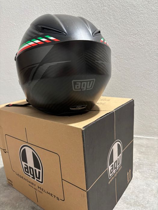 Capacete integral AGV AX-8 Naked Carbon