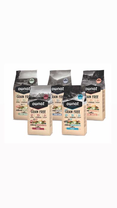 Ownat Just Grain Free 14kg - LOJA!!