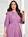 Sukienka Koszulowa Ze Stójką Luźna Maxi Casual Shein Xxl 44