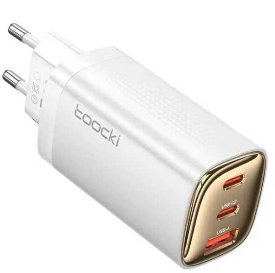 Блок живлення, зарядний пристрій Toocki GaN 67 Вт