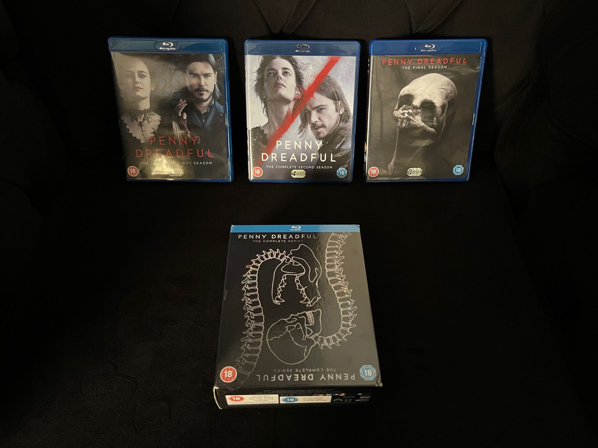 Filmes e series em DVD e Blu-Ray