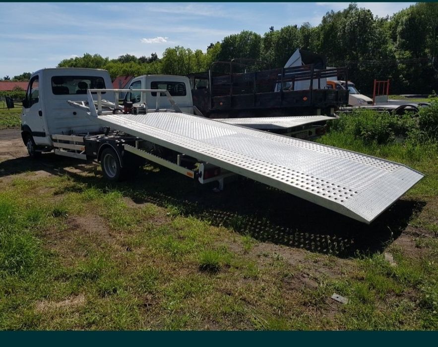 Zabudowa hydrauliczna platforma pomoc drogowa