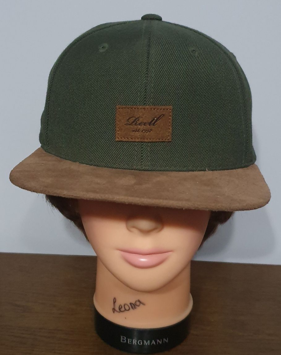 REELL suede cap snapback one size zamsz wełna stan idealny