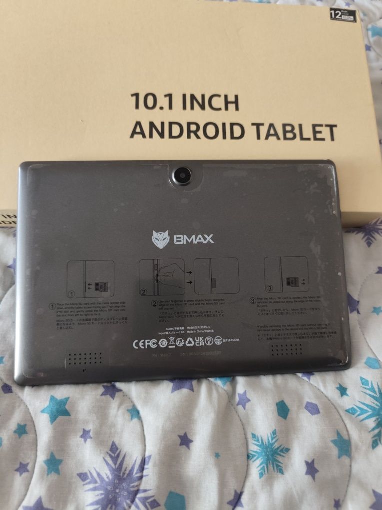 Планшет 10.1" 8/64 Bmax I9 Plus 6000 mah