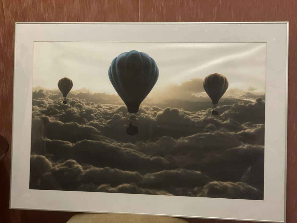 Obraz BALONY szklo w aluramie 100x70