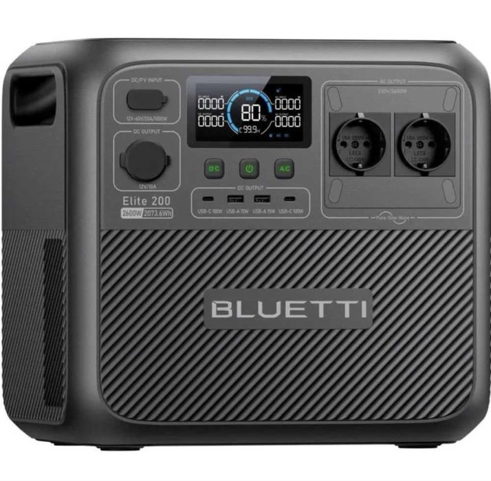 Зарядна станція Bluetti Elite 200 V2 2600W 2073Wh Гарантія 5 років