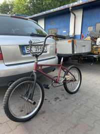 Rower BMX uszkodzony wentyl