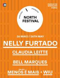 Bilhetes  north festival dia 26-05