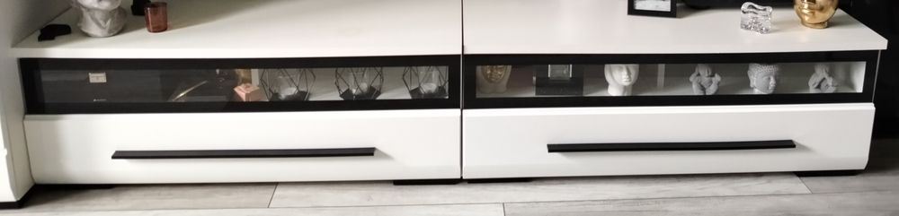 Szafki RTV biały połysk