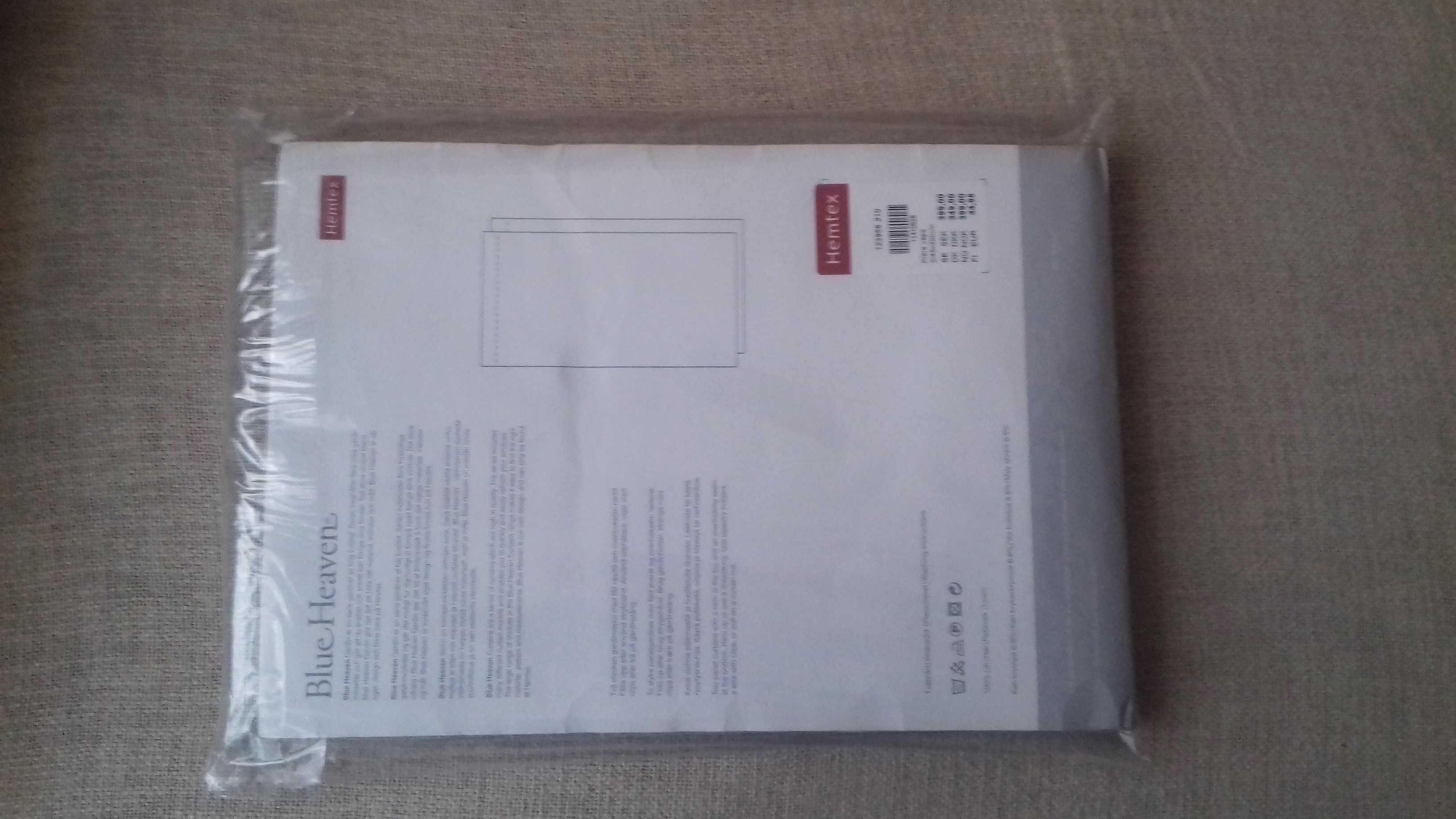 Zasłony LEN 100% 2pack