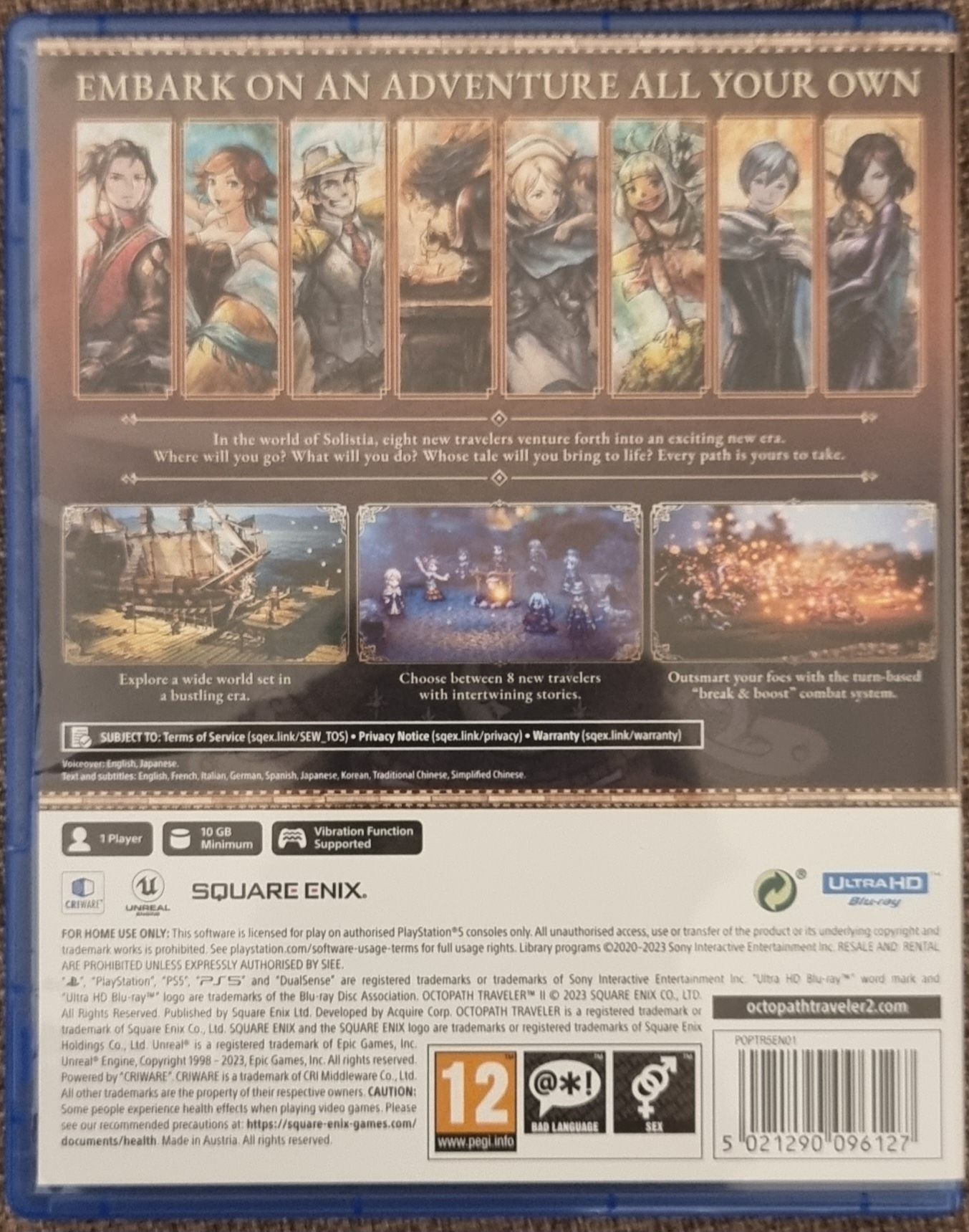 Octopath traveler 2 PS5