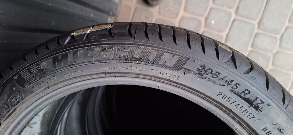 Opony letnie 205x45x17 Michelin