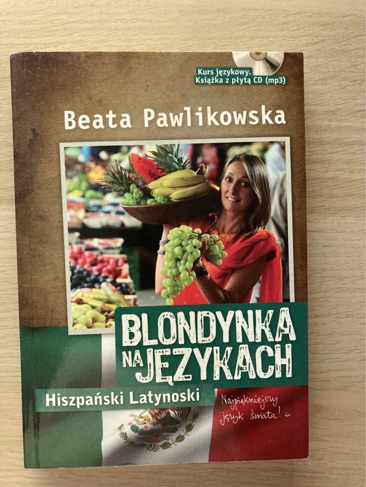 Blondynka na językach hiszpański latynoski + CD - Beata Pawlikowska