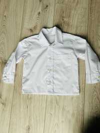 Biała koszula chłopięca elegancka dla chłopca 92