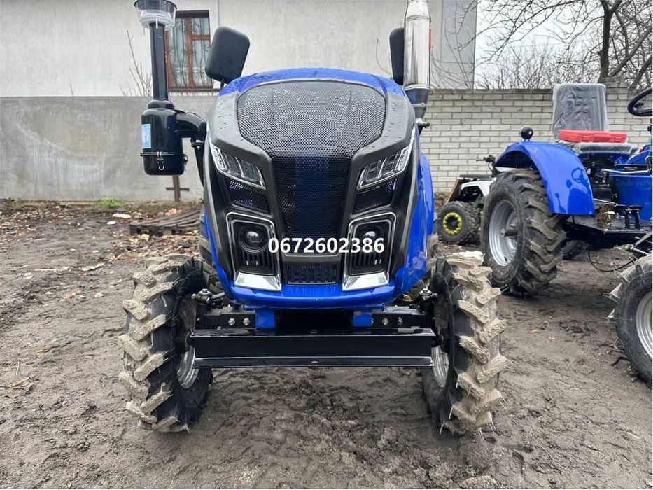 Мототрактор KENTAVR 240B з плугом та фрезою Кентавр доставка під двір