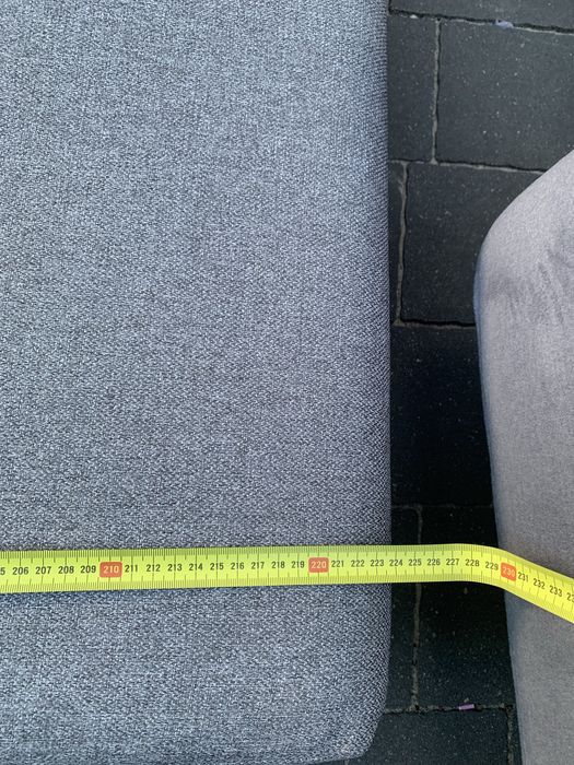 Fotel rozkladany z funkcja spania jysk szary norodden