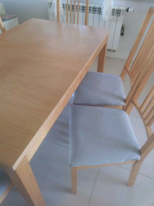 Stół Ikea z 6 krzesłami