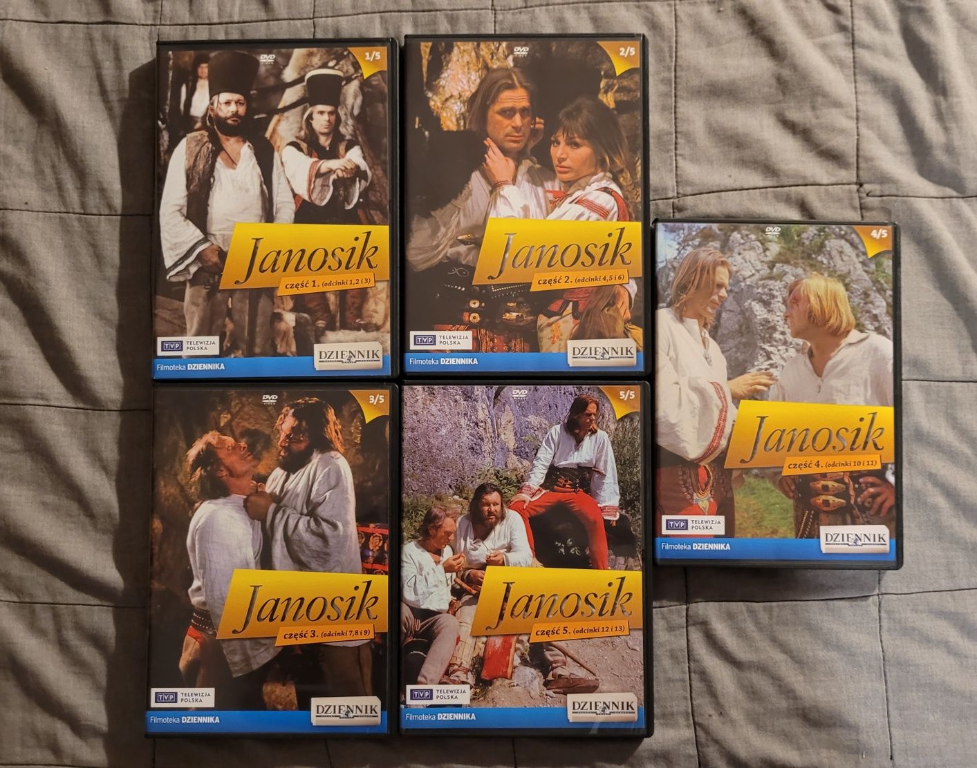 Janosik Starożytny Rzym Egipt Grecja płyty DVD 33 szt.