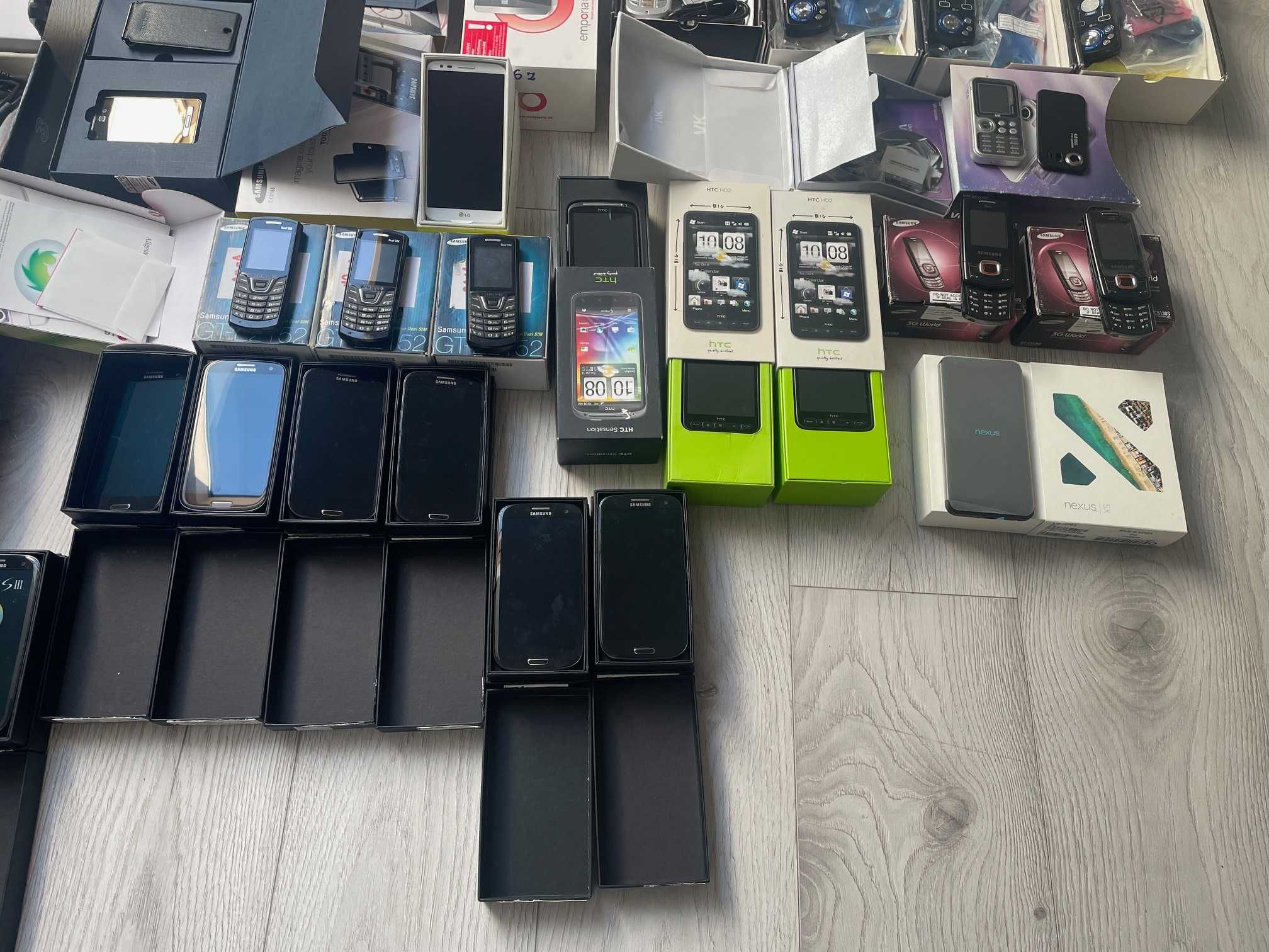 110 Sztuk Nokia HTC BlackBerry Samsung LG Sony Wyprzedaz Kolekcji.