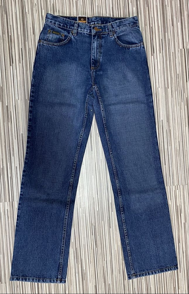 Spodnie męskie jeans 30/32 pas 74 cm Maverick nowe granatowe