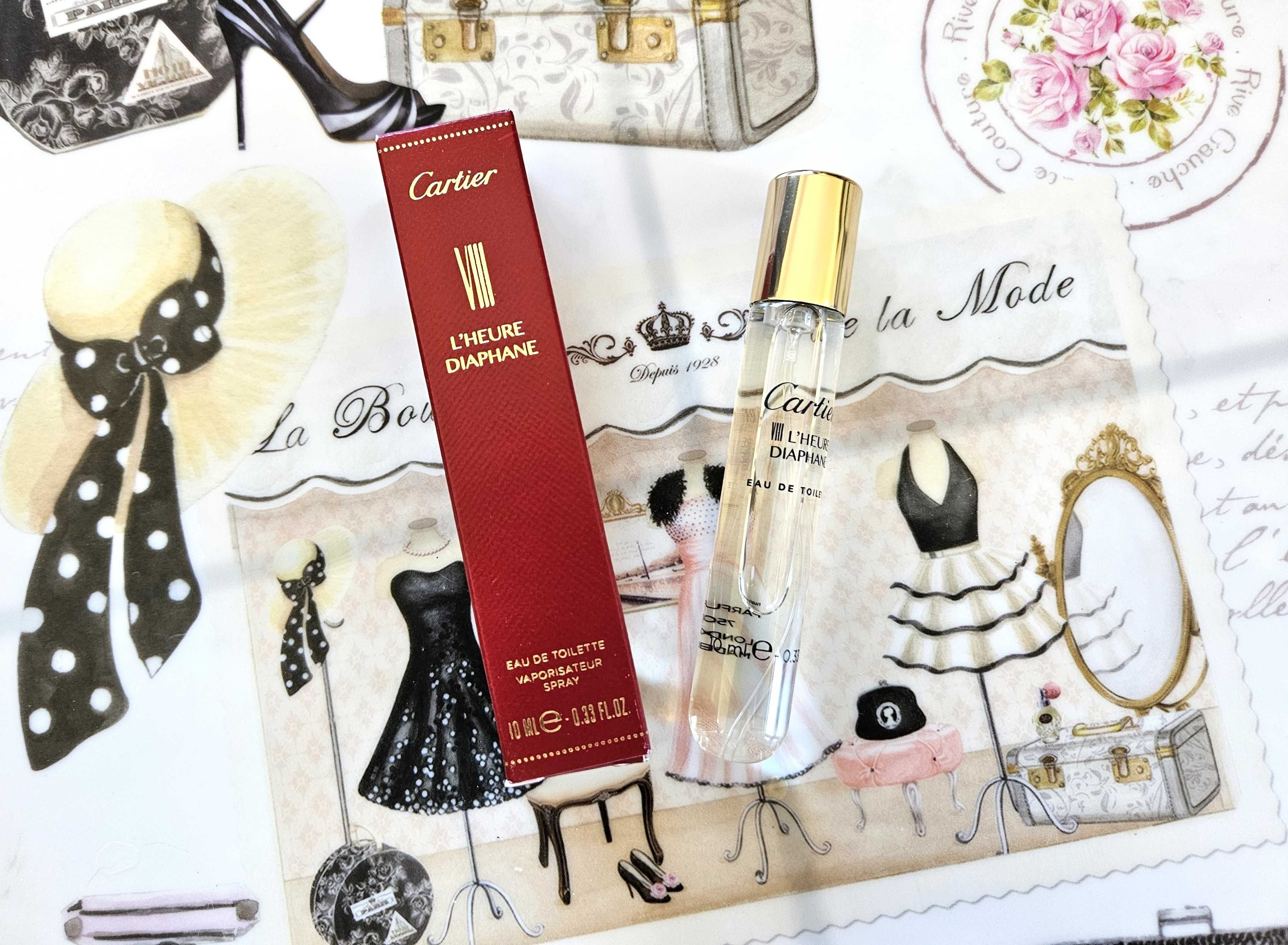 Cartier VIII L'Heure Diaphne EDT 10 ml