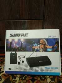 Новий наголовний радіо мікрофон shure sh 201. 1200грн.