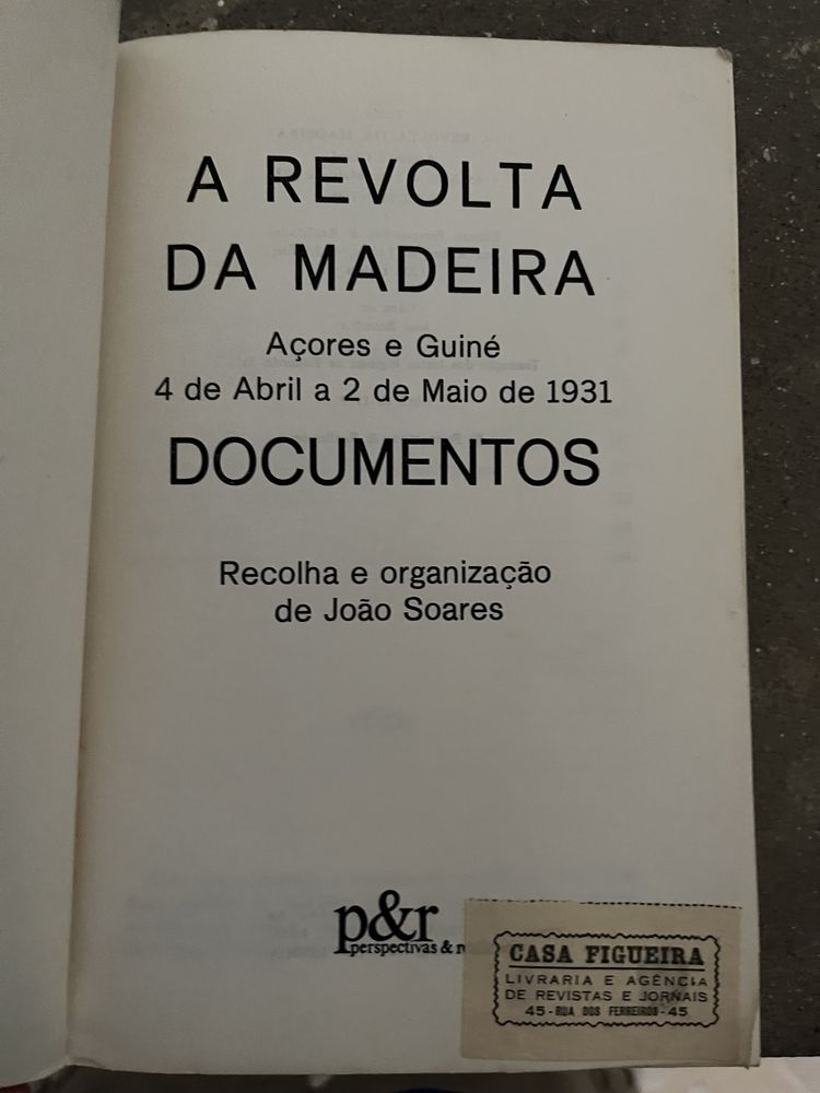 A revolta da Madeira