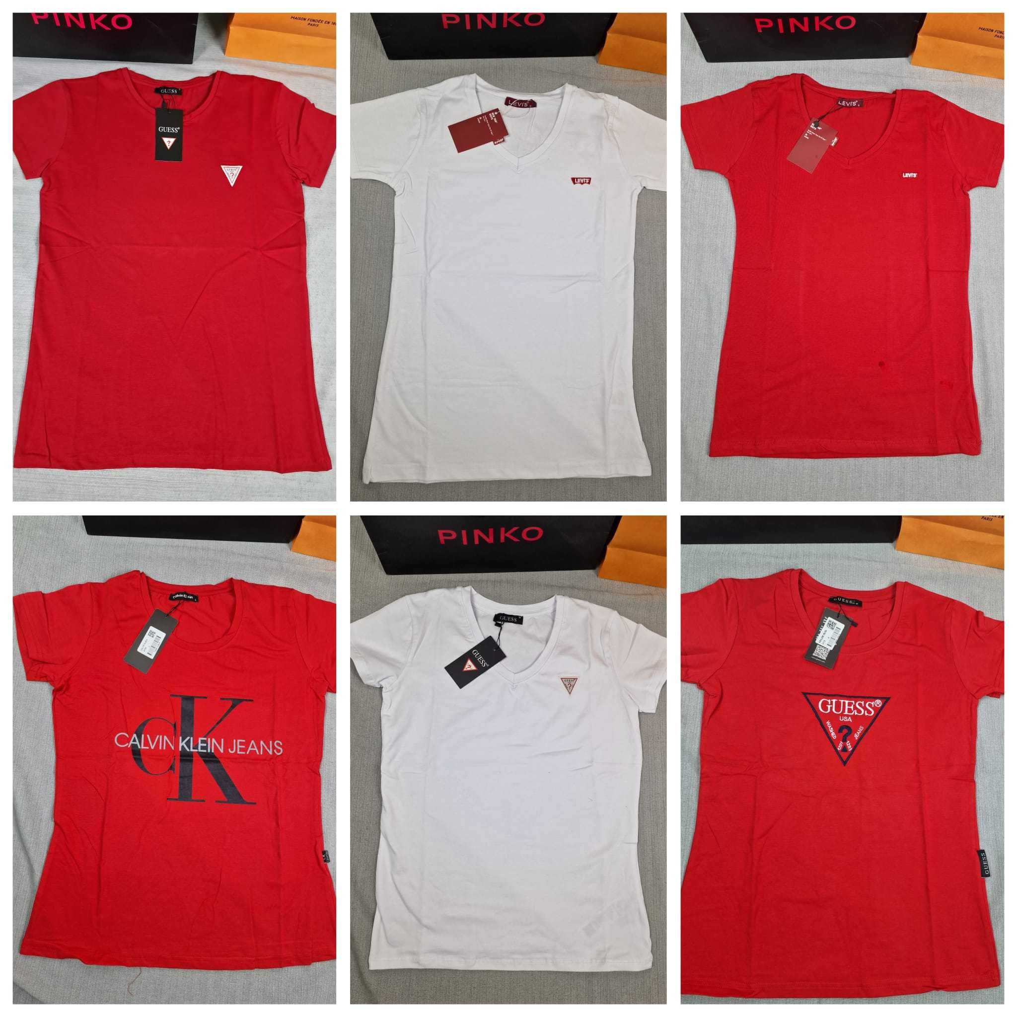 Koszulka damska t-shirt Calvin Klein CK Levi's Guess kolory