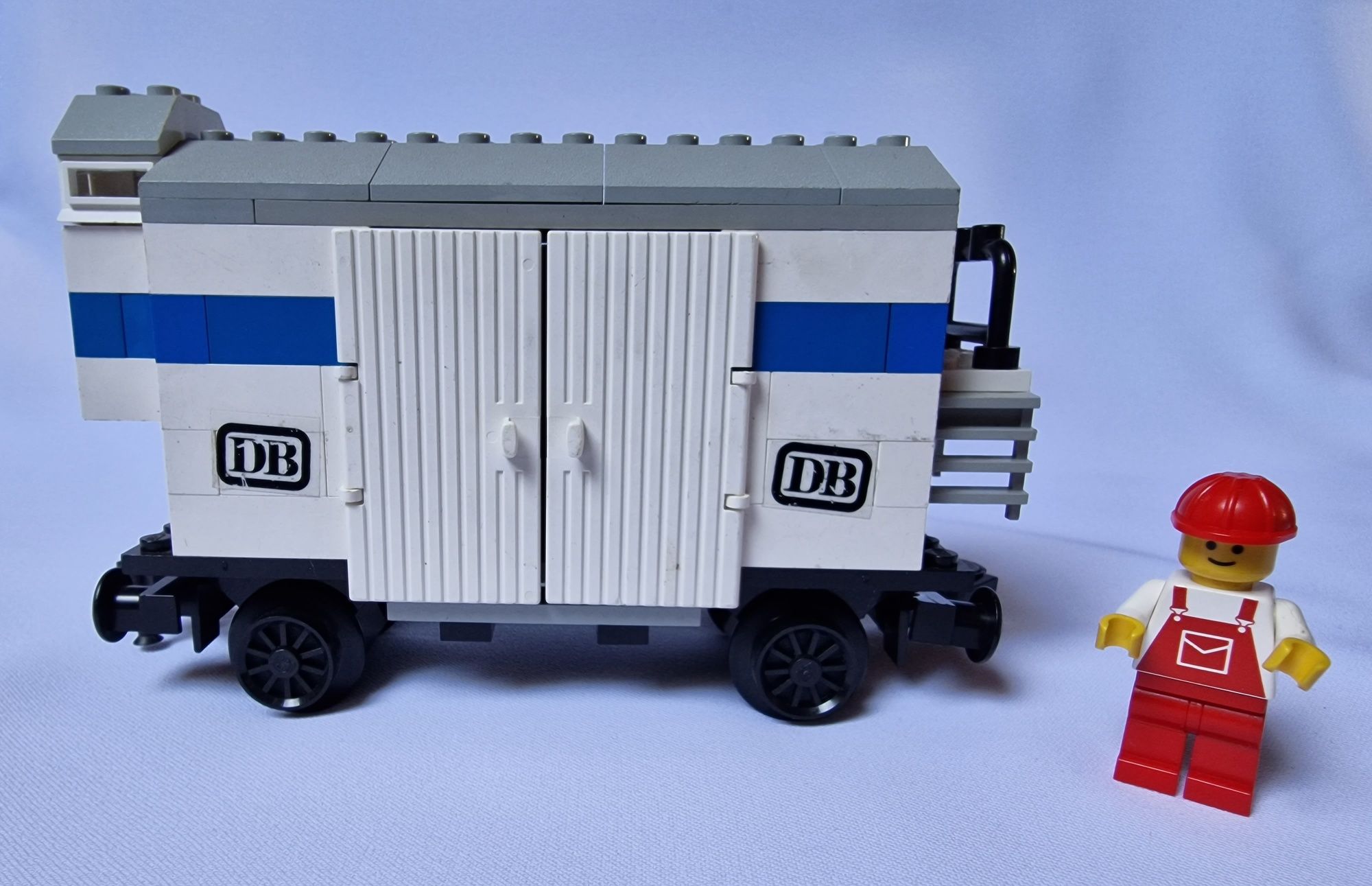 Lego 7730 wagon chłodnia pociąg (train) plus minifigurka