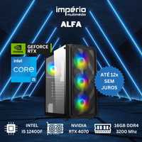 [NOVO] PC IM ALFA - i5 12400F / RTX 4070 / 16GB -> até 12x sem juros