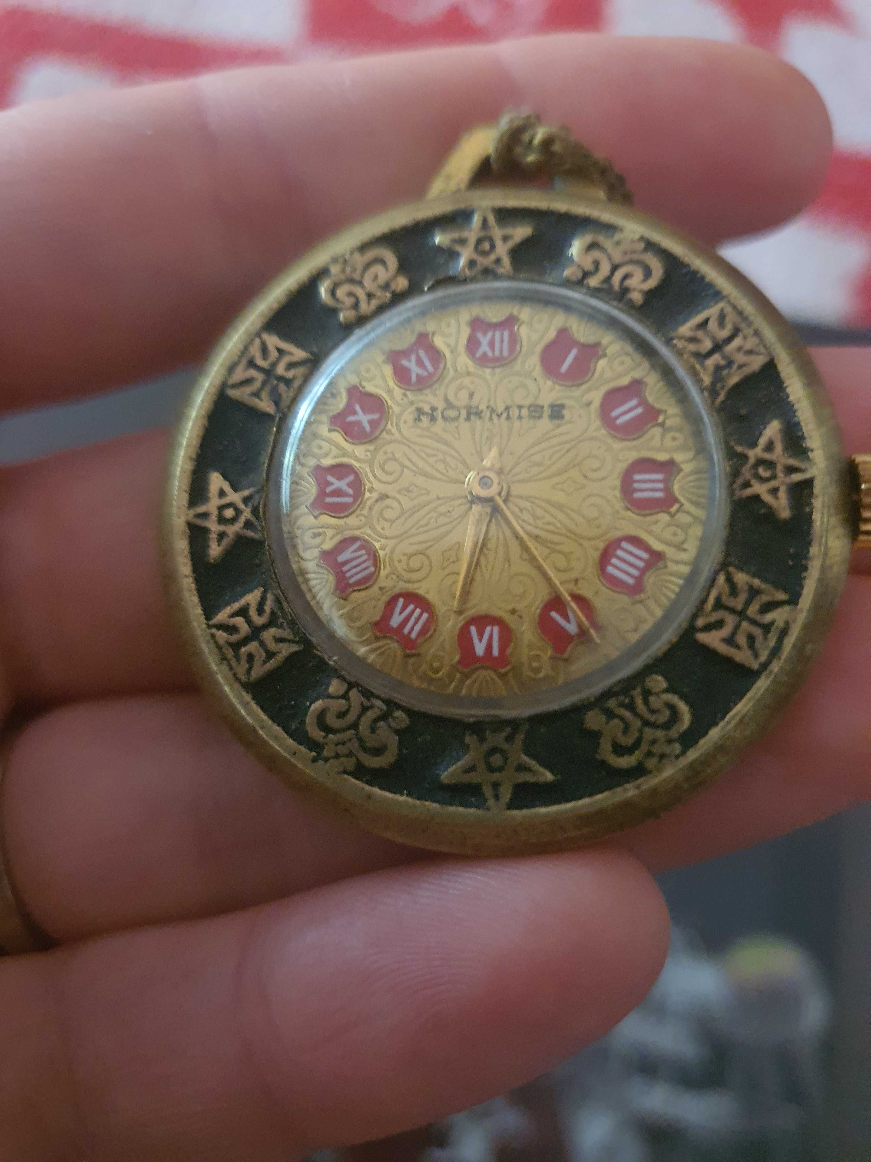 Relógio de bolso "Hormise" do Banco Nacional Ultra Marino Lisboa 1864