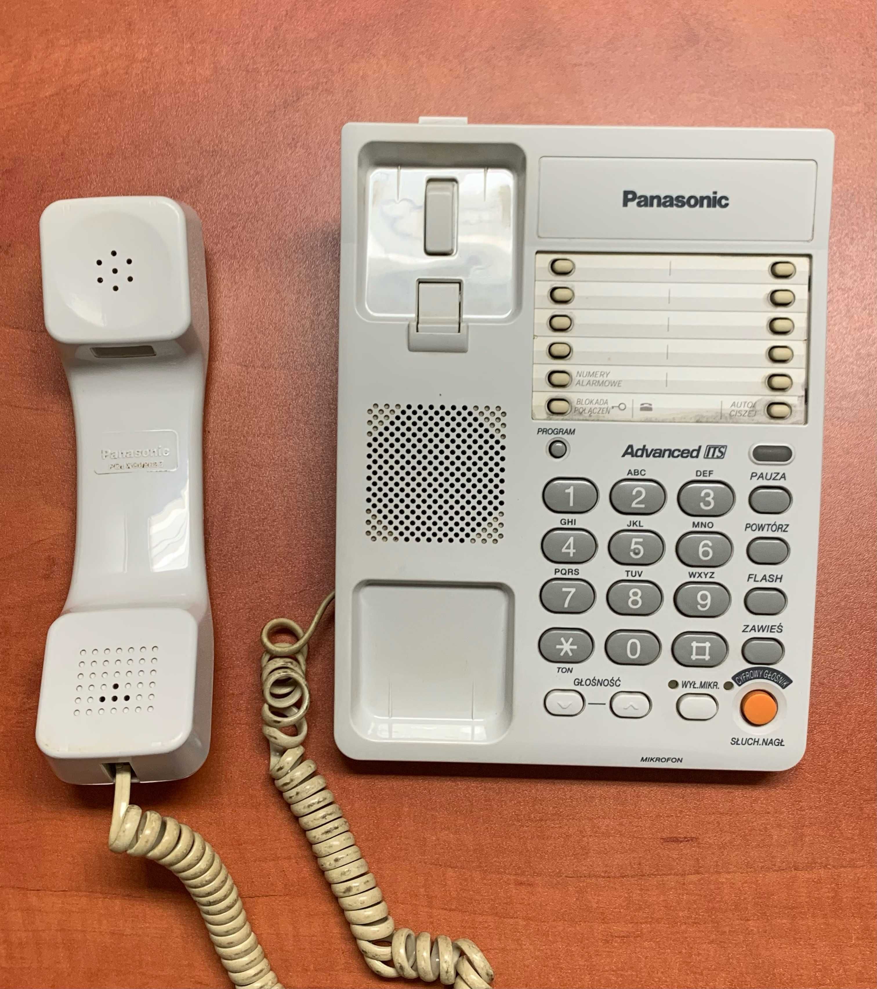 Telefon przewodowy Panasonic KX-TS305PDW