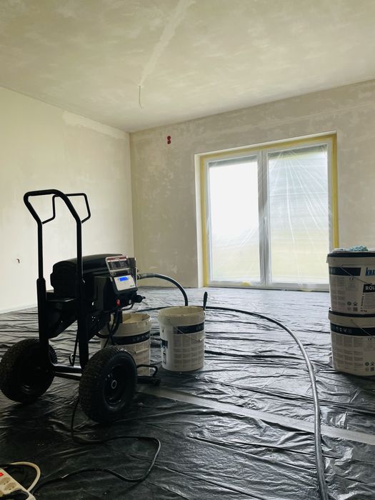 Gładzie Natryskowe | Malowanie Natryskowe | Szpachlowanie | Malowanie