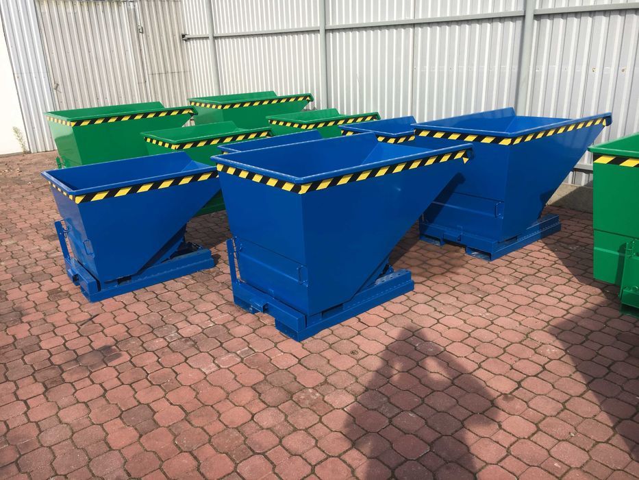 Koleba Samowyładowcza NTK 300L Złom, Piach, Plastik, WióryKONTENER