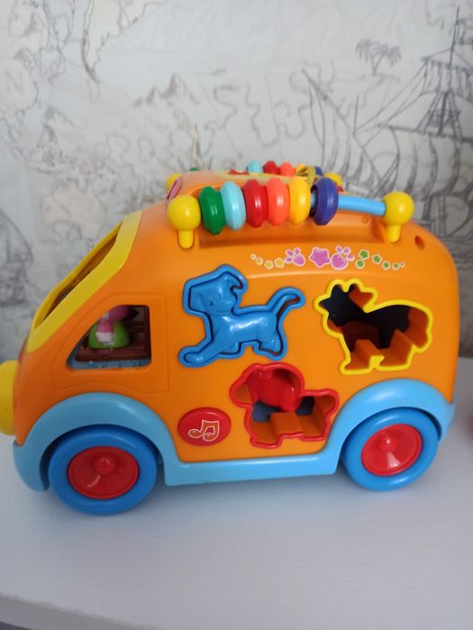 Музичний логічний автобус-сортер