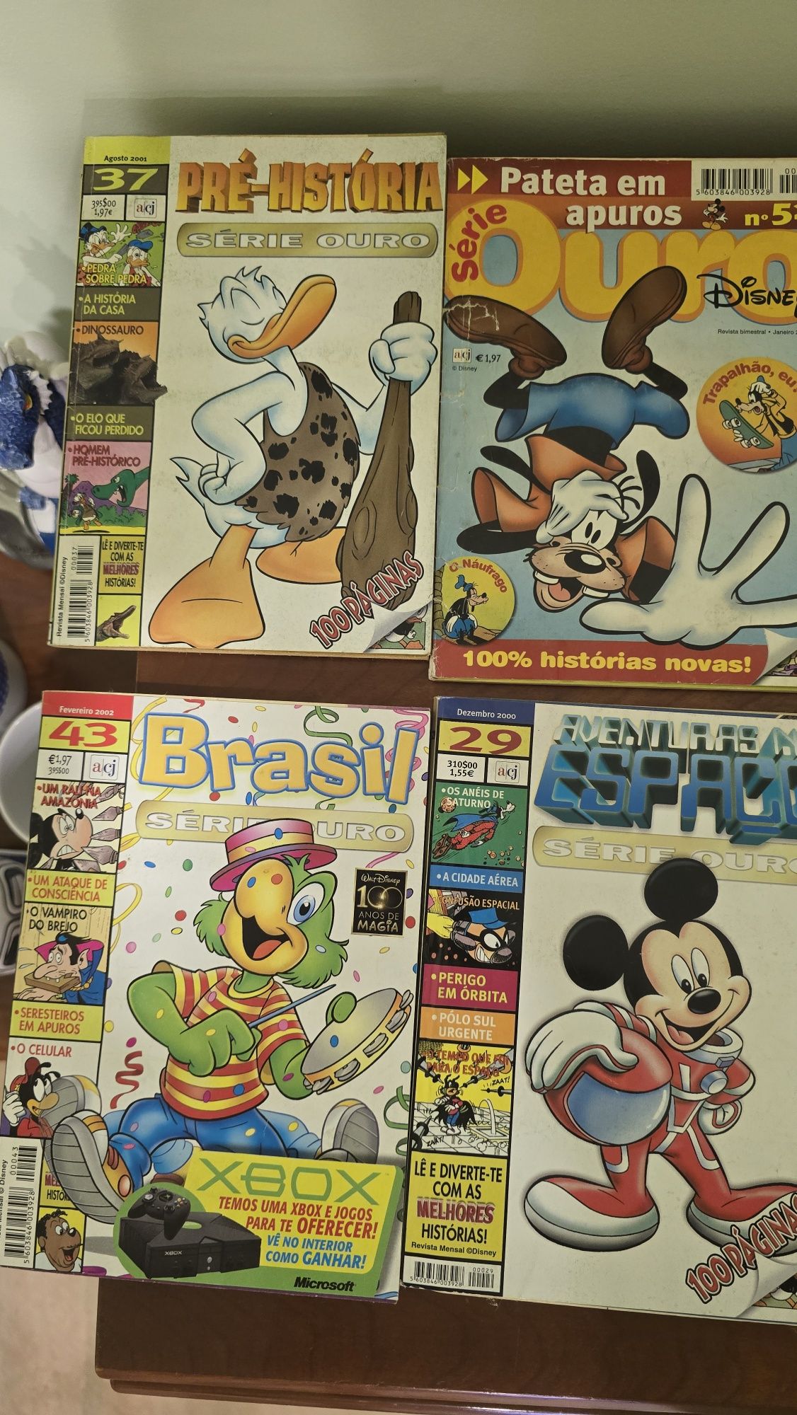 Banda desenhada Disney série ouro