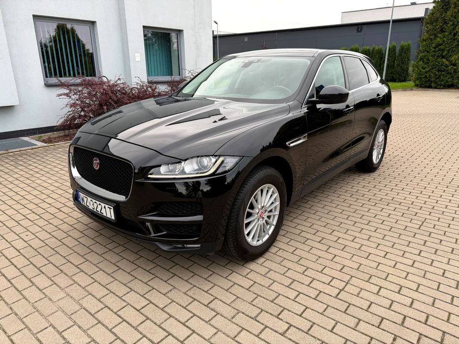 Jaguar F-Pace 180KM Salon PL Iwł. MANUAL 39000zł NETTO!!! 2 kpl. opon FV23%