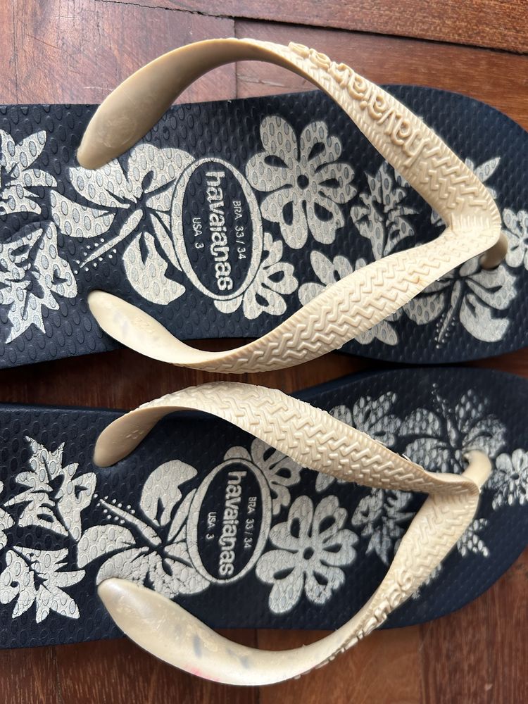 Havaianas criança  n° 33/34