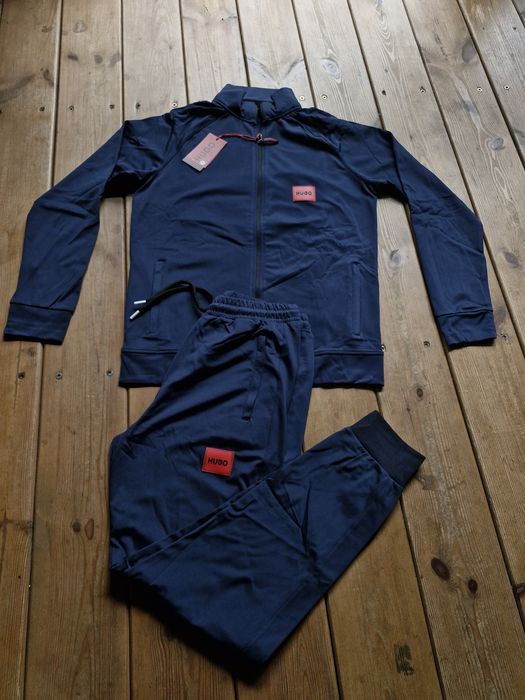 Nowy zestaw dresowy niebiesk bo.ss xl 2xl bluza spodnie bawełna metk