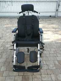 Lekki aluminiowy wózek inwalidzki Serena II + gratis pasy bezpieczeńst