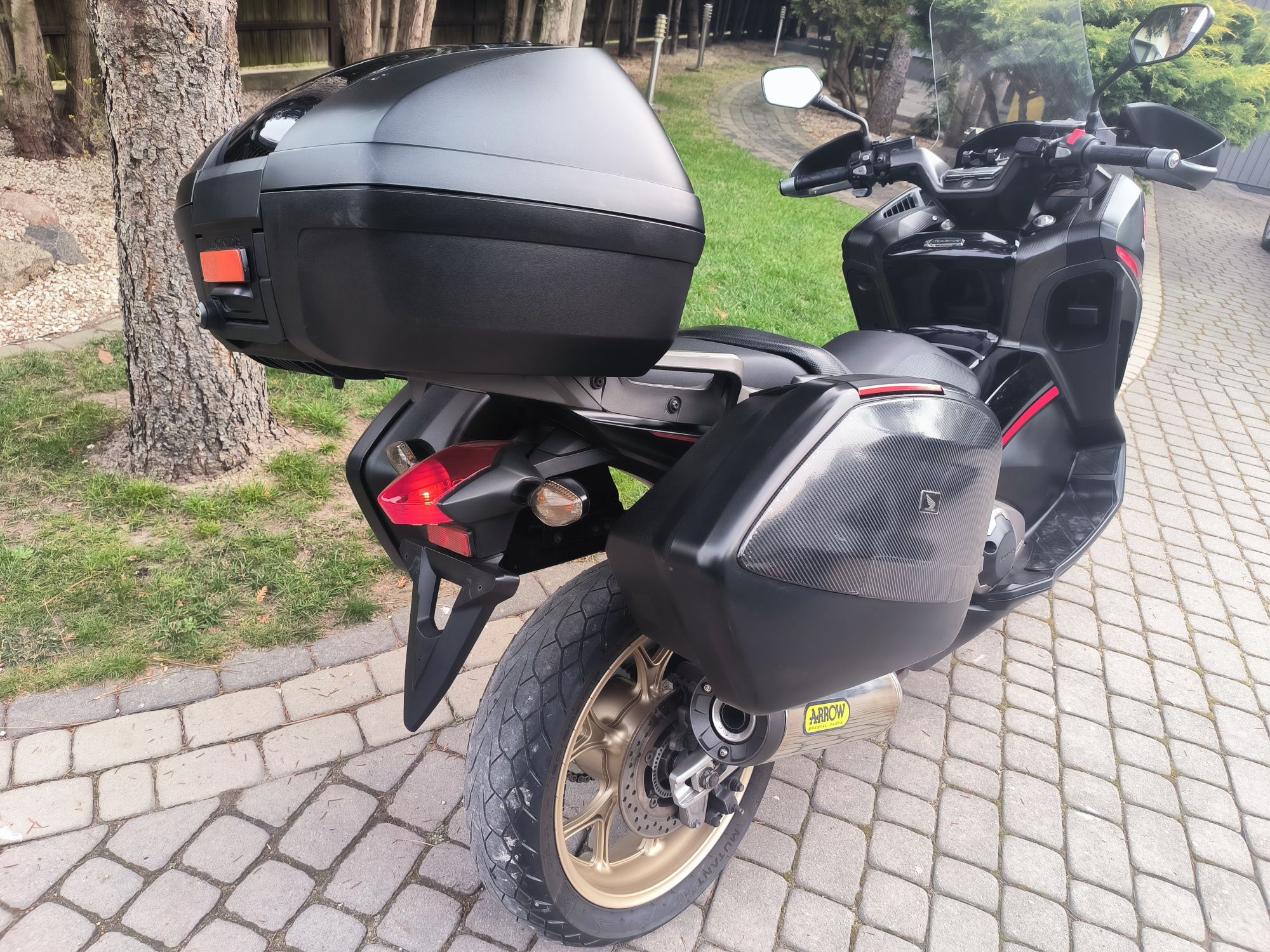 Honda Integra S 750 , 3 oryginalne walizki