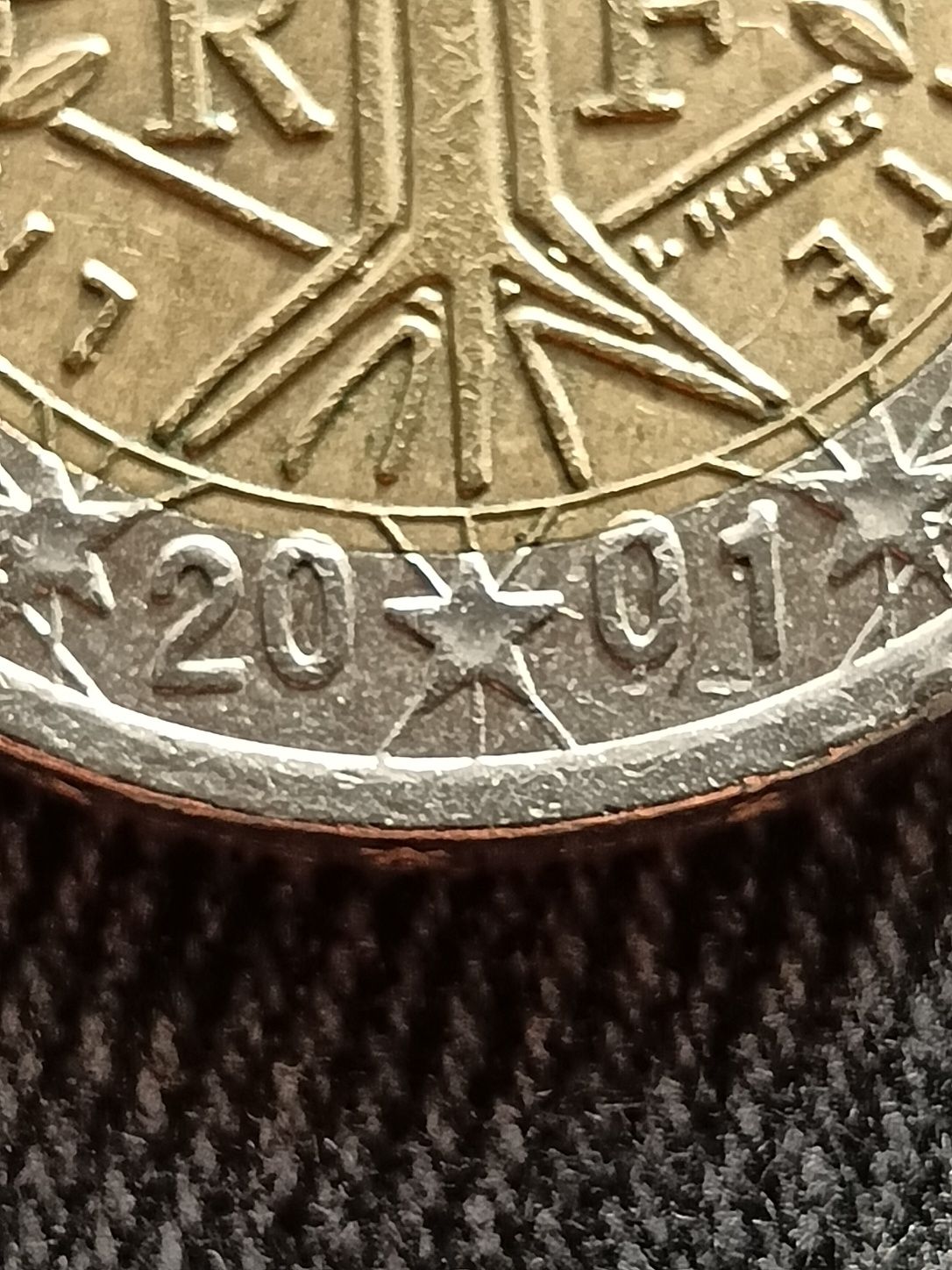 Moeda € 2 França 2001