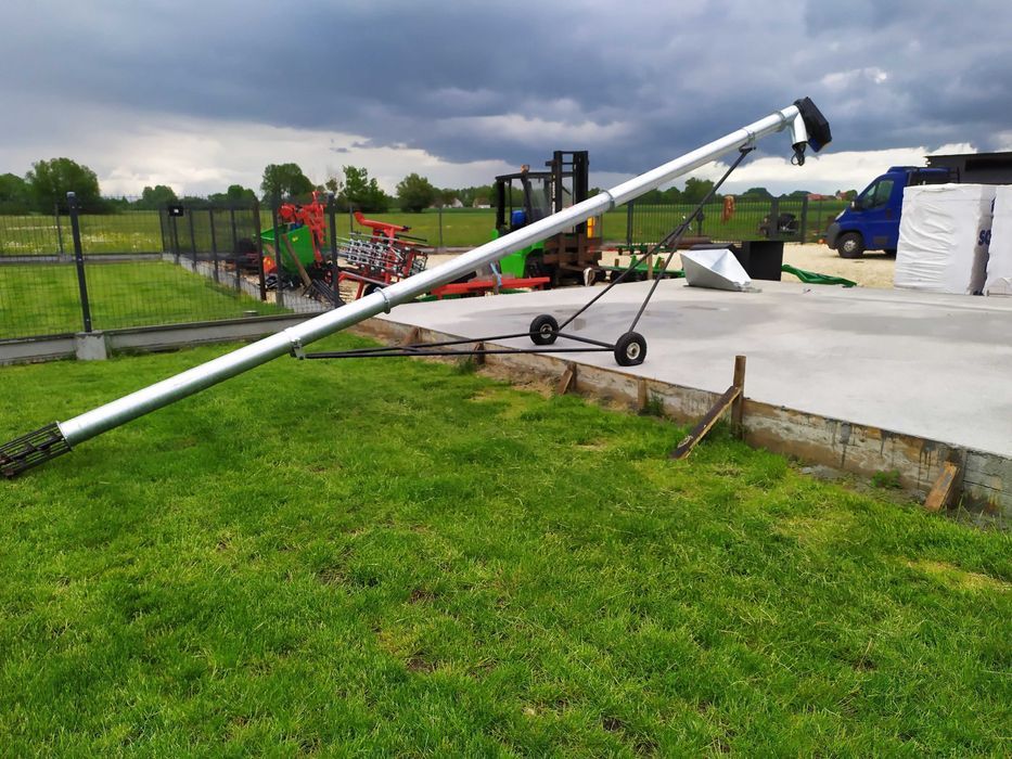 Kosz Wózek Do Żmijka Silnik Podajnik Zbożowy Ślimakowy