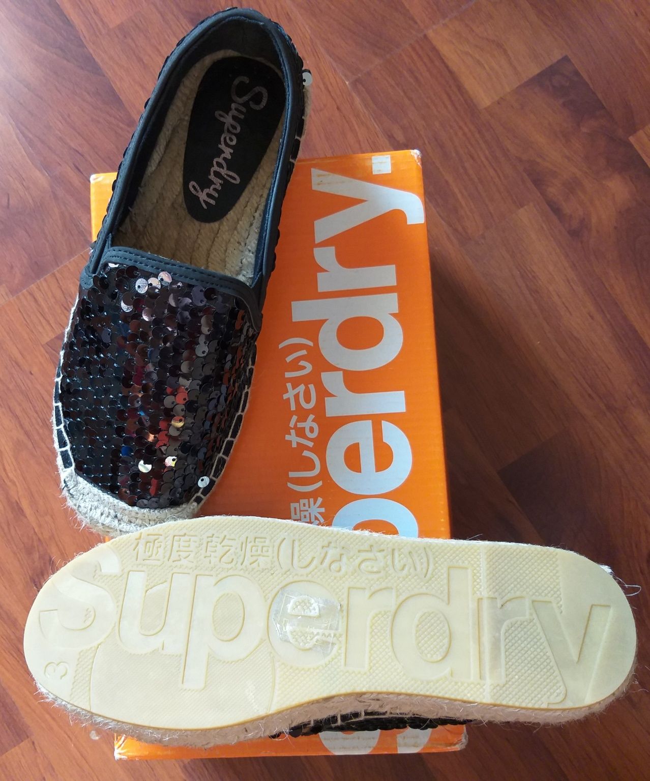 SUPERDRY, sapato preto 36