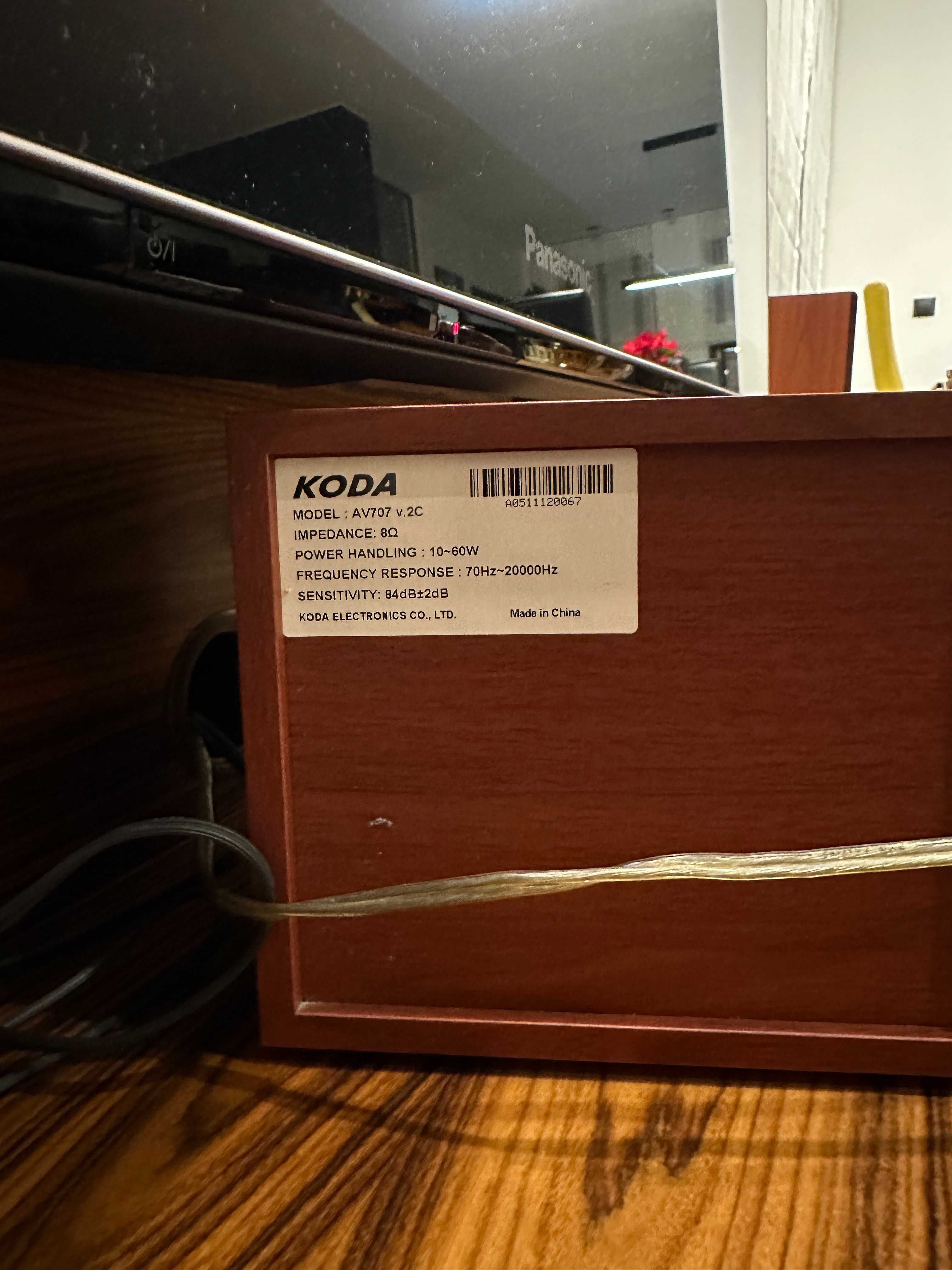 Zestaw kina domowego głośniki KODA, amplituner odtwarzacz DVD Pioneer