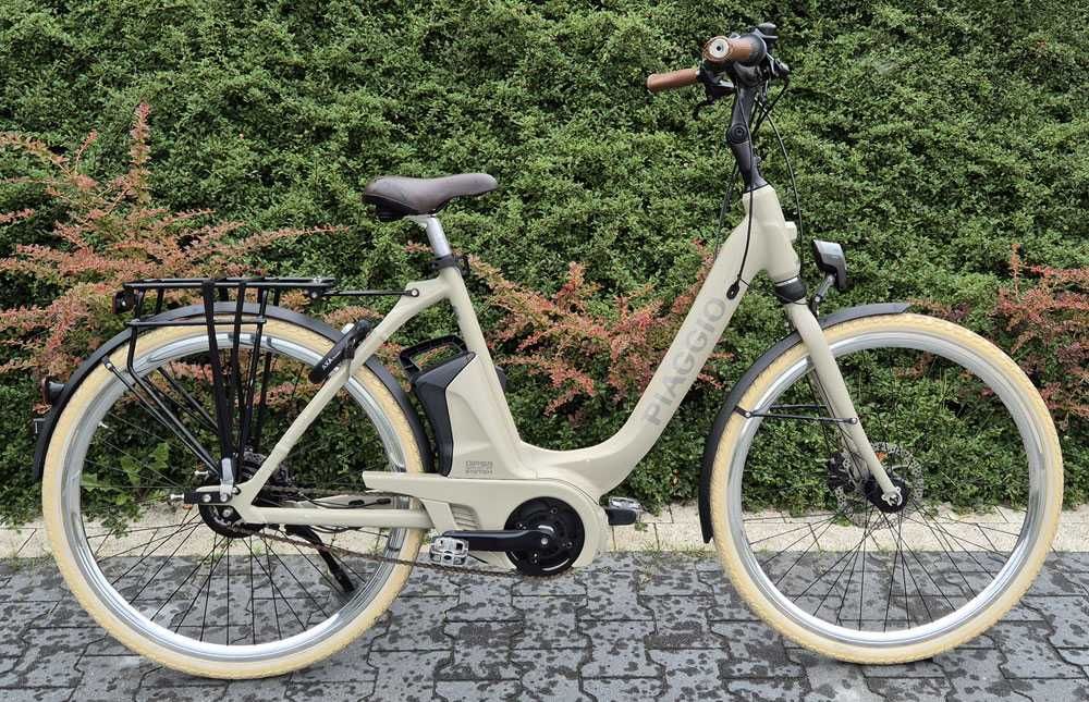 Jak nowy! PIAGGIO WIBIKE NuVinci 360 Hydraulika GPS rower elektryczny