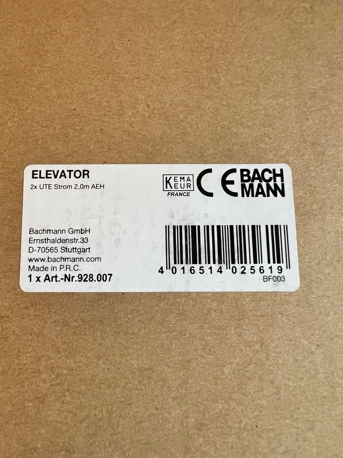 Nowe gniazdo kuchenne Bachmann Elevator
